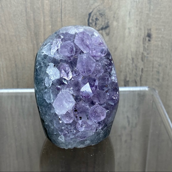 Amethyst Cluster Raw Natural Rough Crystal Stone Purple - Picture 1 of 9